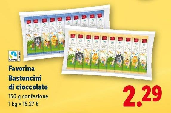 Favorina - Bastoncini Di Cioccolato