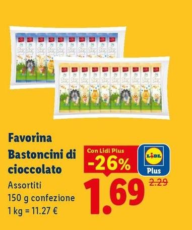 Favorina -  Bastoncini Di Cioccolato