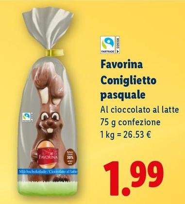Favorina -  Coniglietto Pasquale