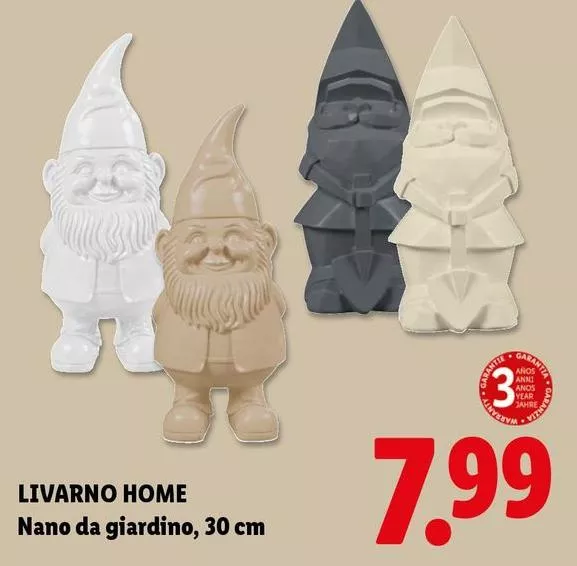 Livarno Home - Nano Da Giardino, 30 Cm
