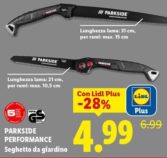 Parkside Performance - Seghetto Da Giardino