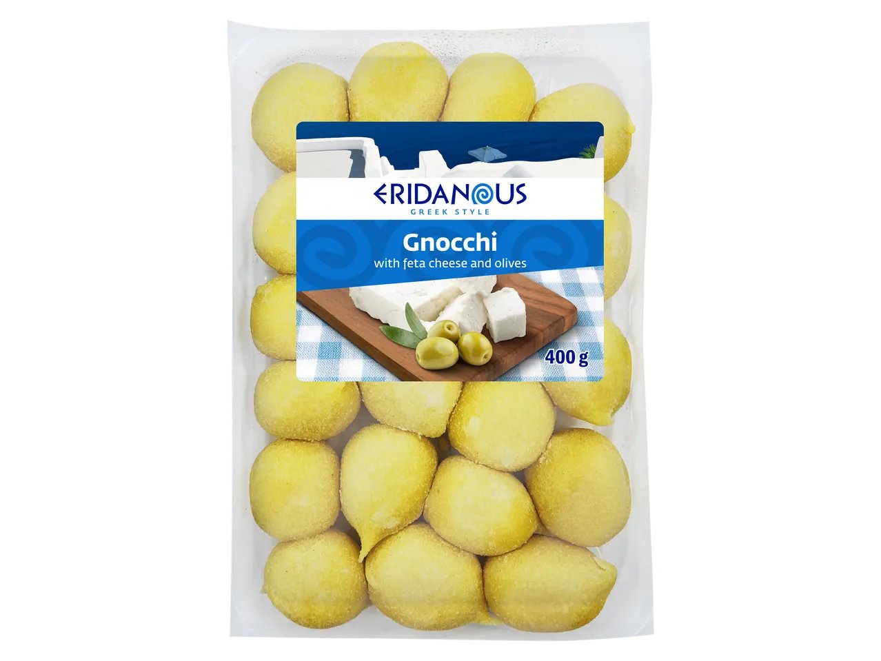 ERIDANOUS Gnocchi ripieni di feta e olive