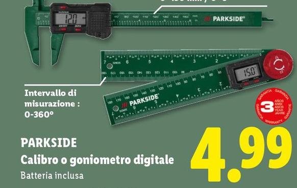 Parkside - Calibro O Goniometro Digitale