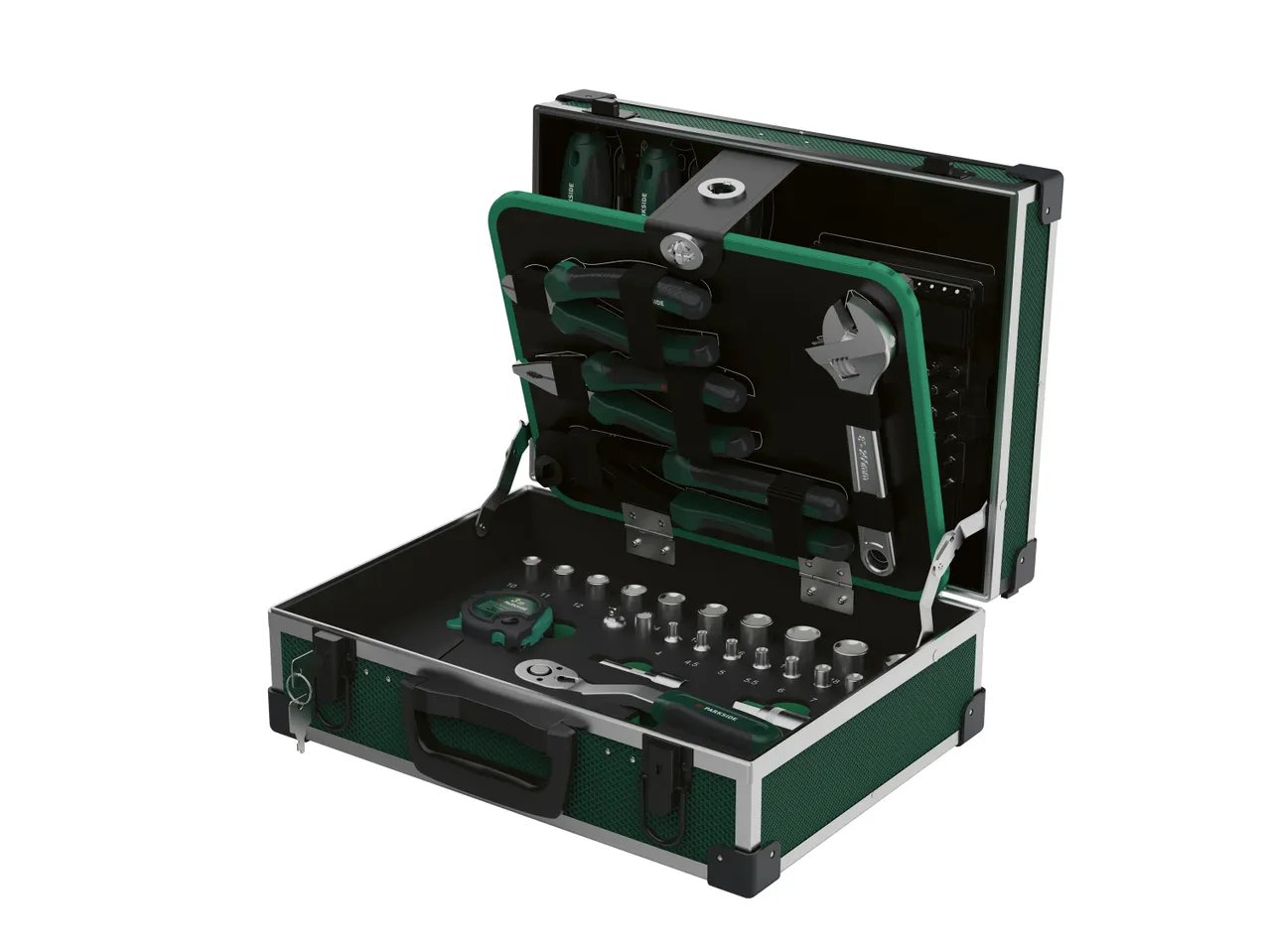 PARKSIDE® Valigetta portattrezzi, 108 pezzi