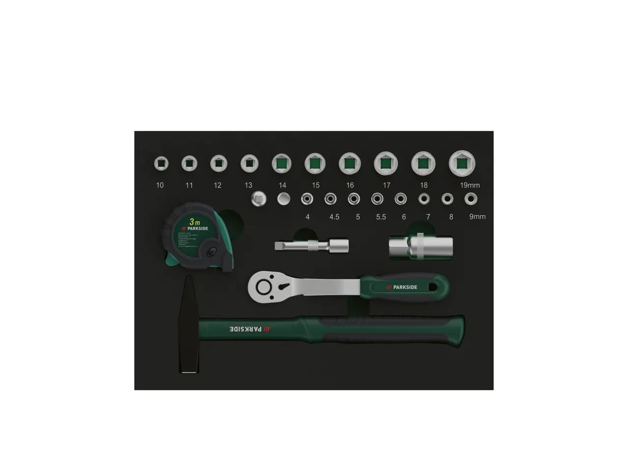 PARKSIDE® Valigetta portattrezzi, 108 pezzi