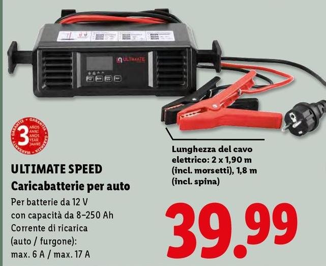 Ultimate Speed -  Caricabatterie Per Auto