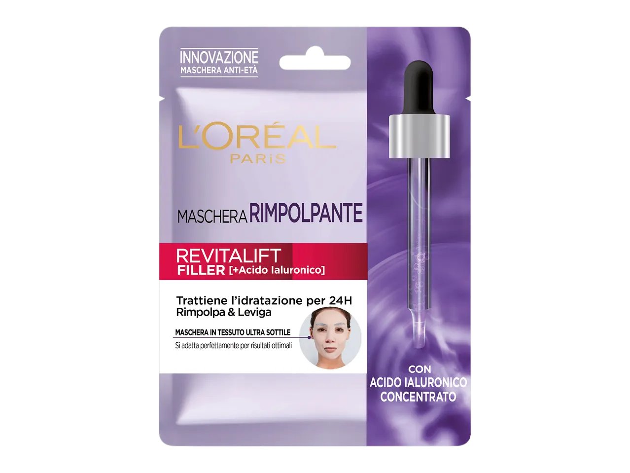 L’ORÉAL PARIS Revitalift maschera in tessuto viso Filler