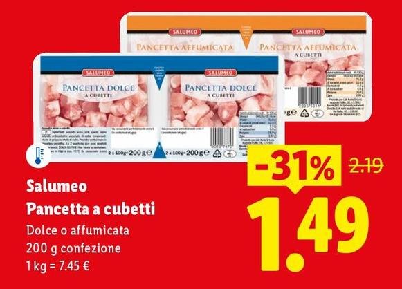 Salumeo - Pancetta A Cubetti