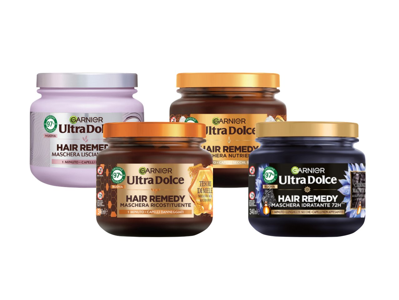 GARNIER UTRADOLCE Maschera per capellli