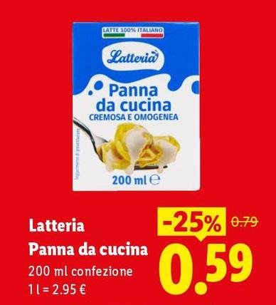 Latteria - Panna Da Cucina