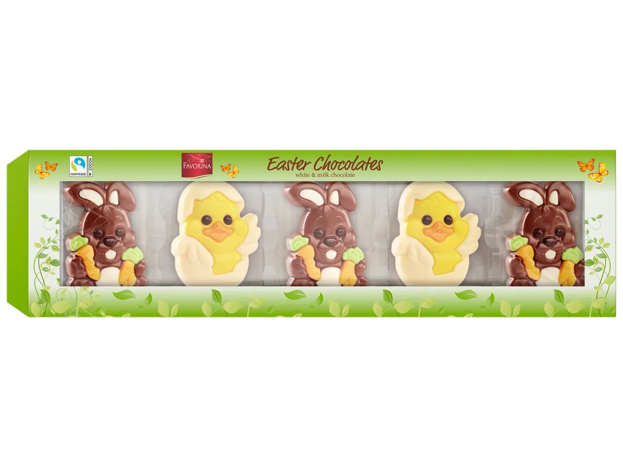 FAVORINA Figure pasquali di cioccolato