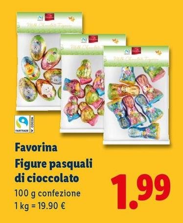 Favorina - Figure Pasquali Di Cioccolato