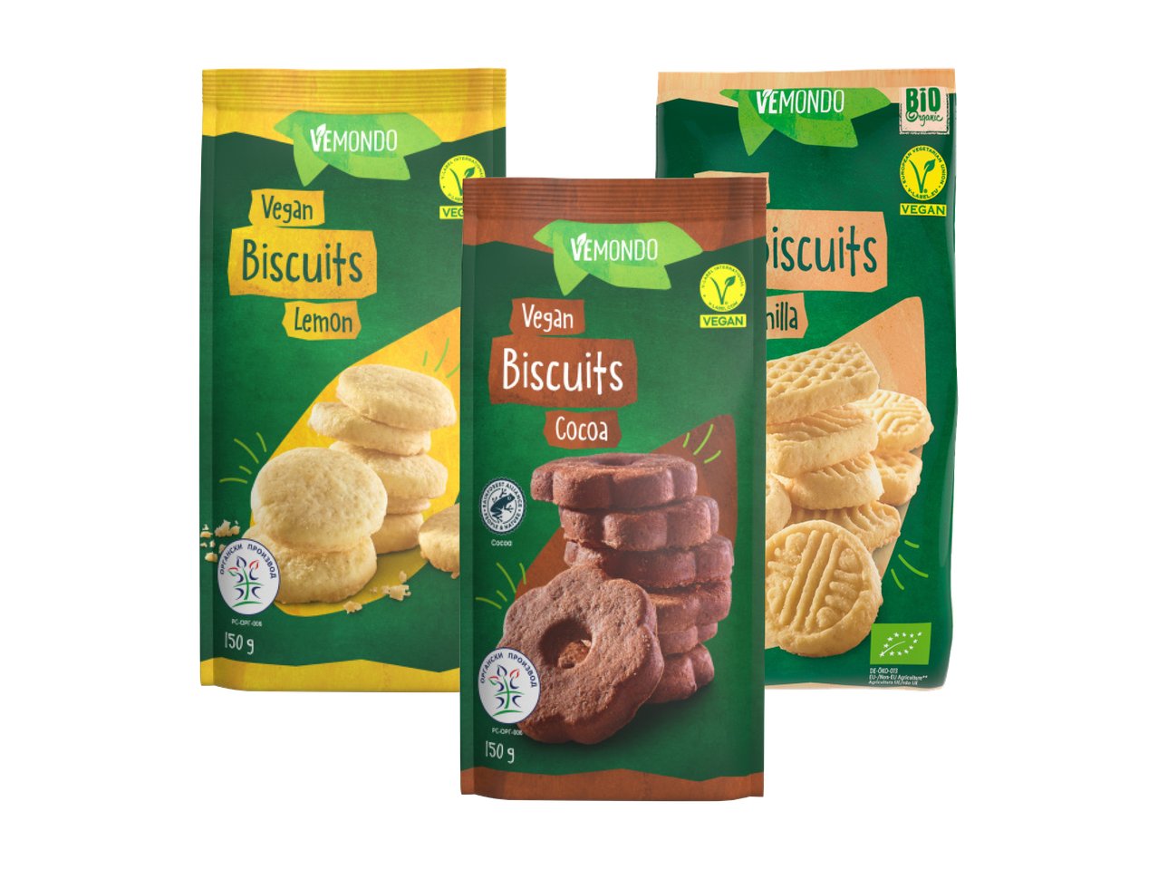 VEMONDO Biscotti bio vegani