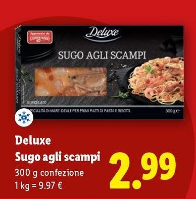 Deluxe - Sugo Agli Scampi