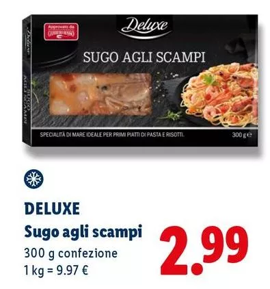 Deluxe - Sugo Agli Scampi