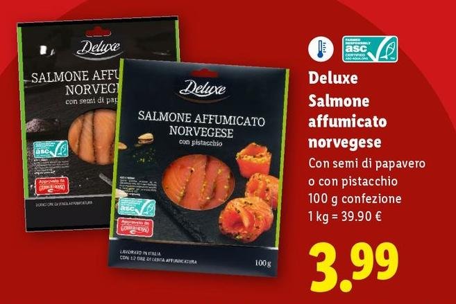 Deluxe - Salmone Affumicato Norvegese