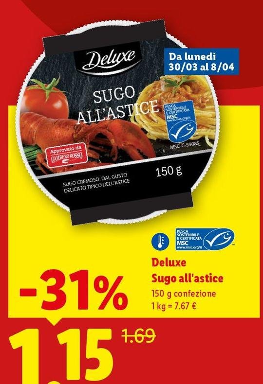 Deluxe - Sugo All'Astice