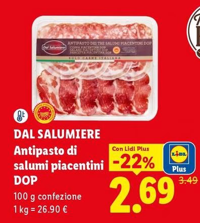Dal Salumiere - Antipasto Di Salumi Piacentini DOP