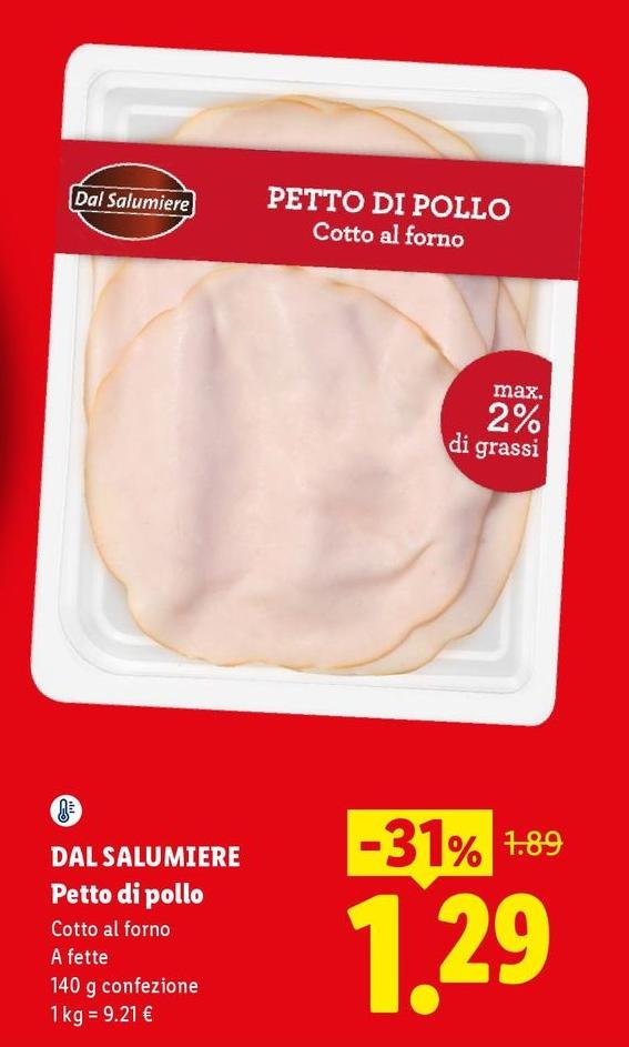 Dal Salumiere - Petto Di Pollo