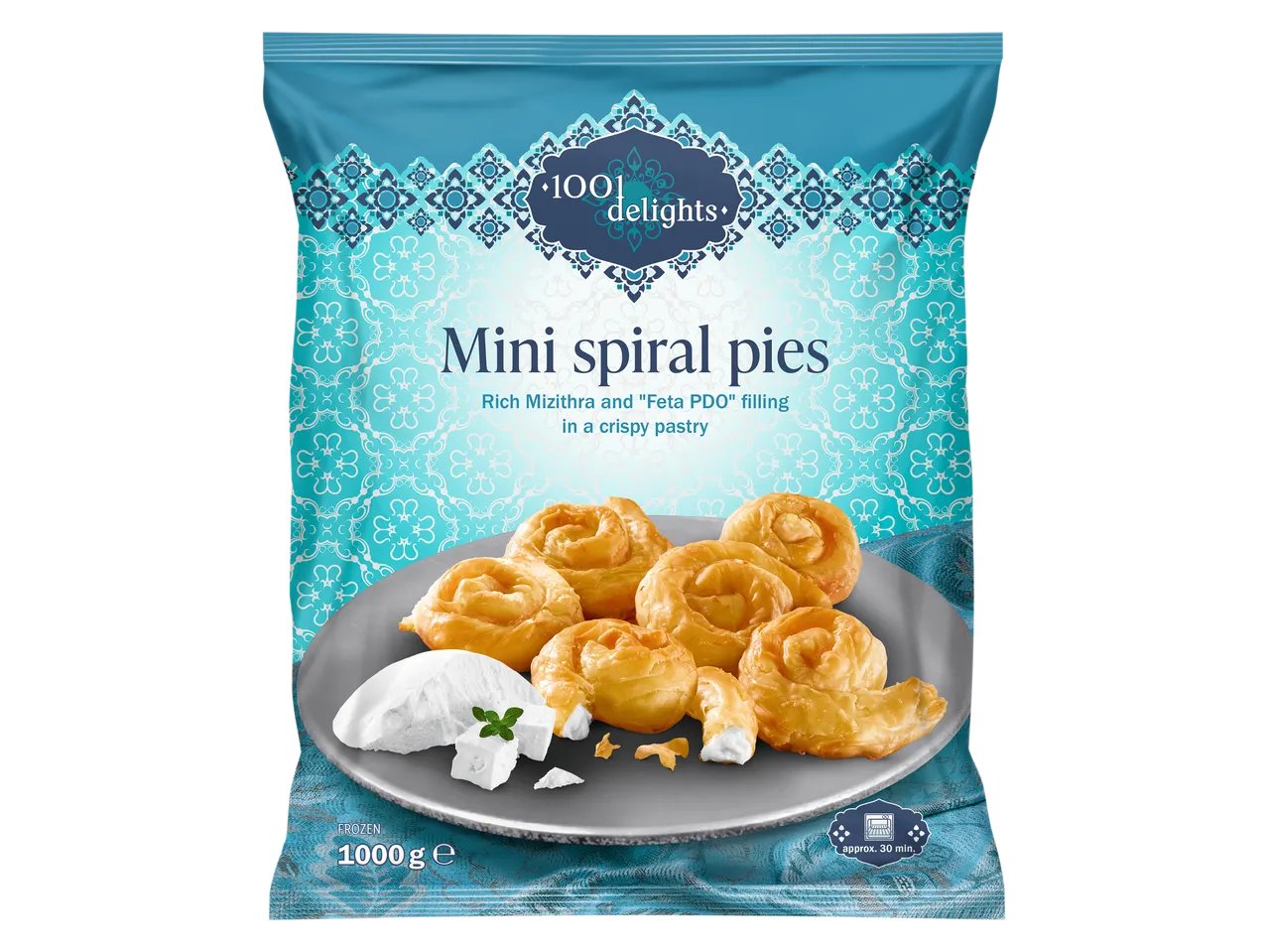 1001 DELIGHTS Mini girelle di pasta sfoglia