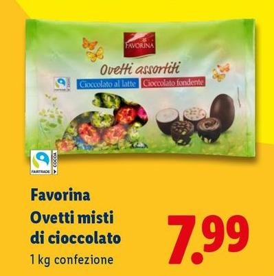 Favorina - Ovetti Misti Di Cioccolato