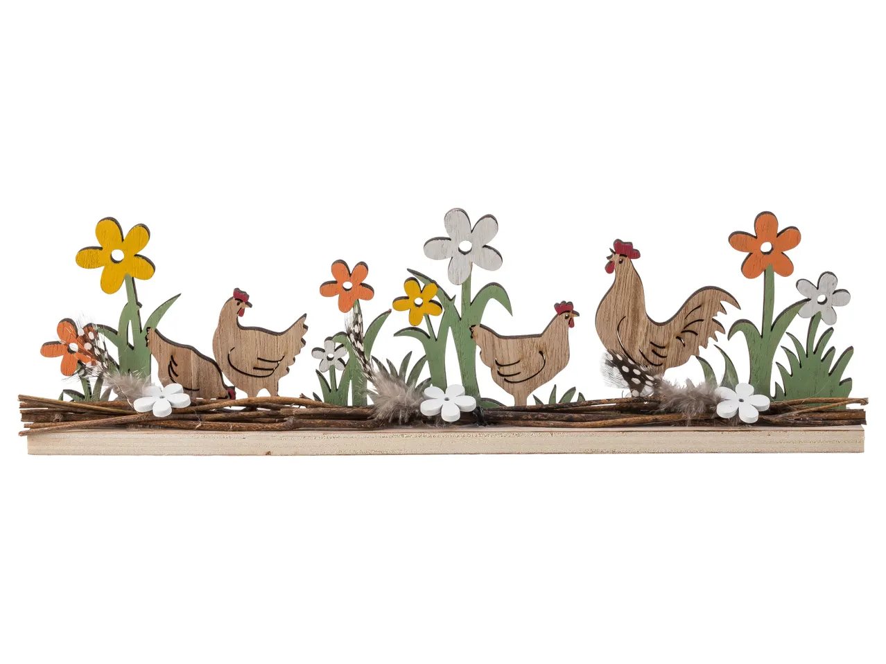 LIVARNO home Decorazione pasquale in legno e feltro