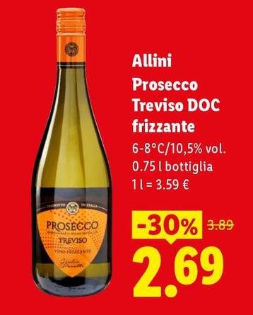 Allini - Prosecco Treviso DOC Frizzante