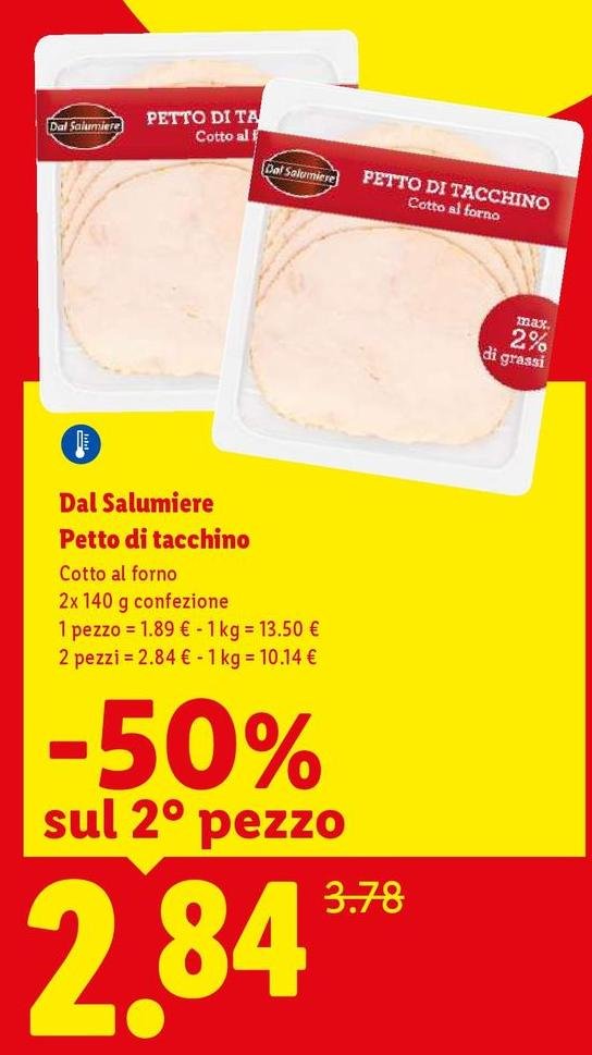 Dal Salumiere - Petto Di Tacchino
