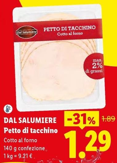 Dal Salumiere - Petto Di Tacchino