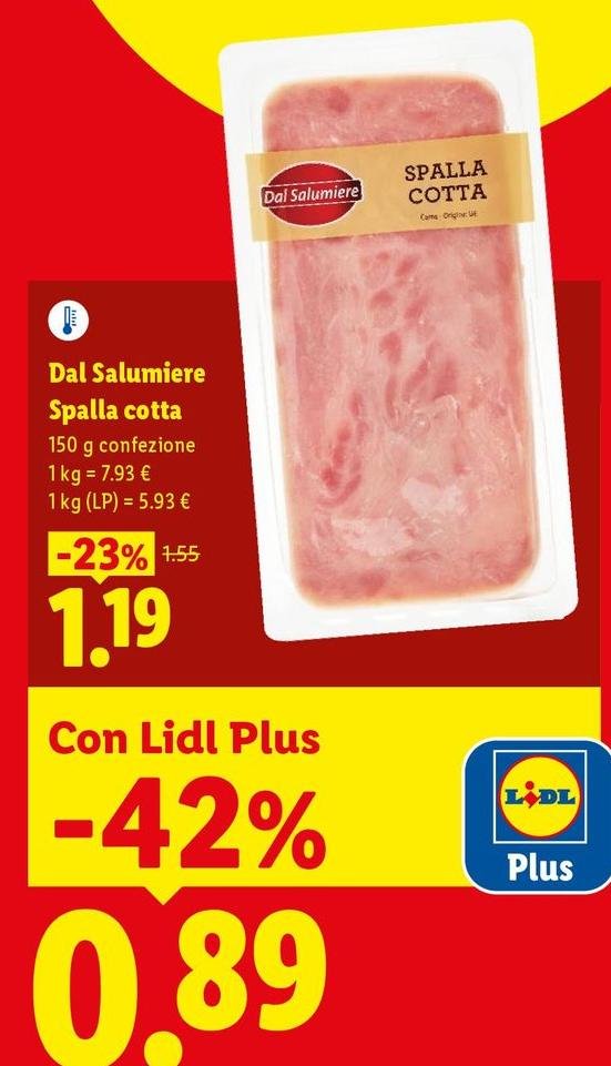 Dal Salumiere - Spalla Cotta