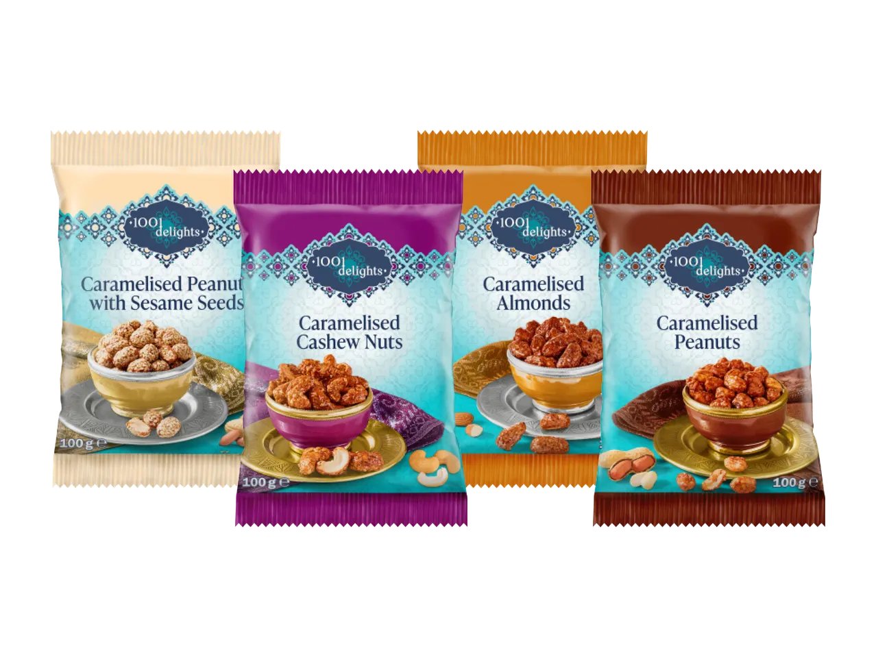 1001 DELIGHTS Frutta secca caramellata