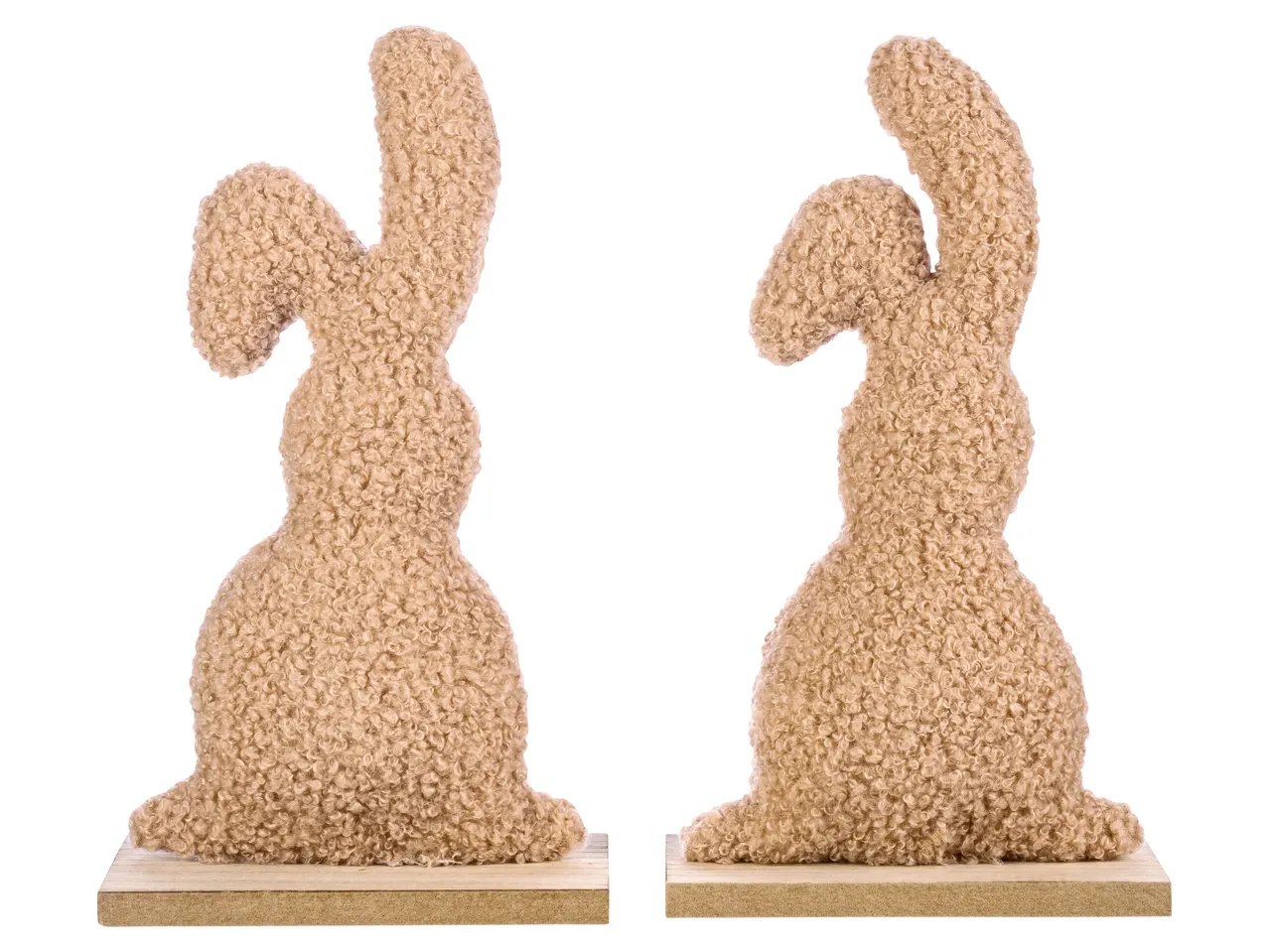 LIVARNO home Decorazione pasquale in legno, 2 pezzi