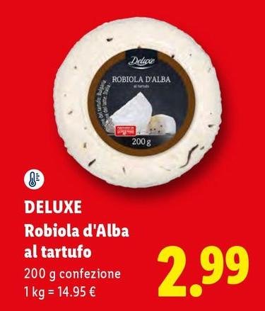 Deluxe - Robiola D'Alba Al Tartufo