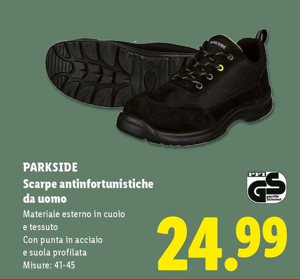 Parkside - Scarpe Antinfortunistiche Da Uomo