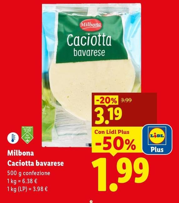 Milbona - Caciotta Bavarese