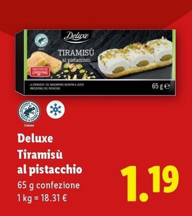 Deluxe - Tiramisu Al Pistacchio