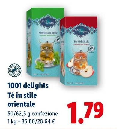 1001 Delights - Tè In Stile Orientale
