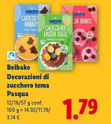 Belbake - Decorazioni Di Zucchero Tema Pasqua