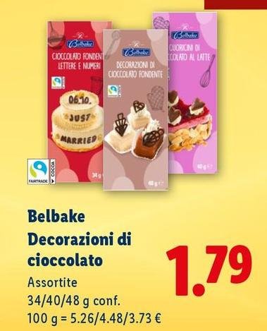 Belbake - Decorazioni Di Cioccolato