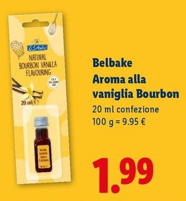 Belbake - Aroma Alla Vaniglia Bourbon
