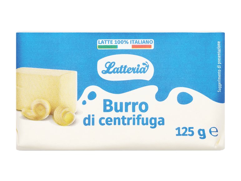 Burro italiano di centrifuga