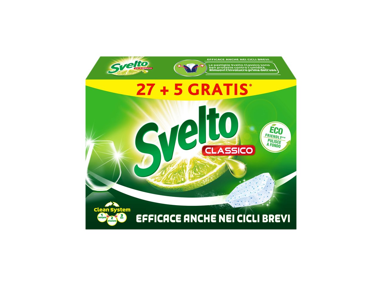 All in one tabs per lavastoviglie