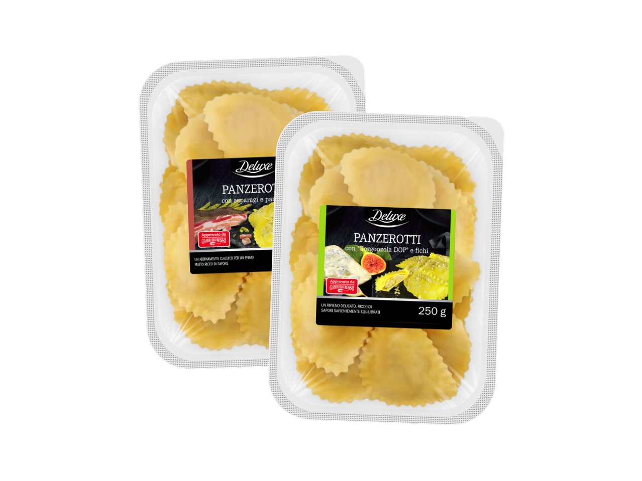 Panzerotti asparagi e pancetta o “Gorgonzola DOP” e fichi