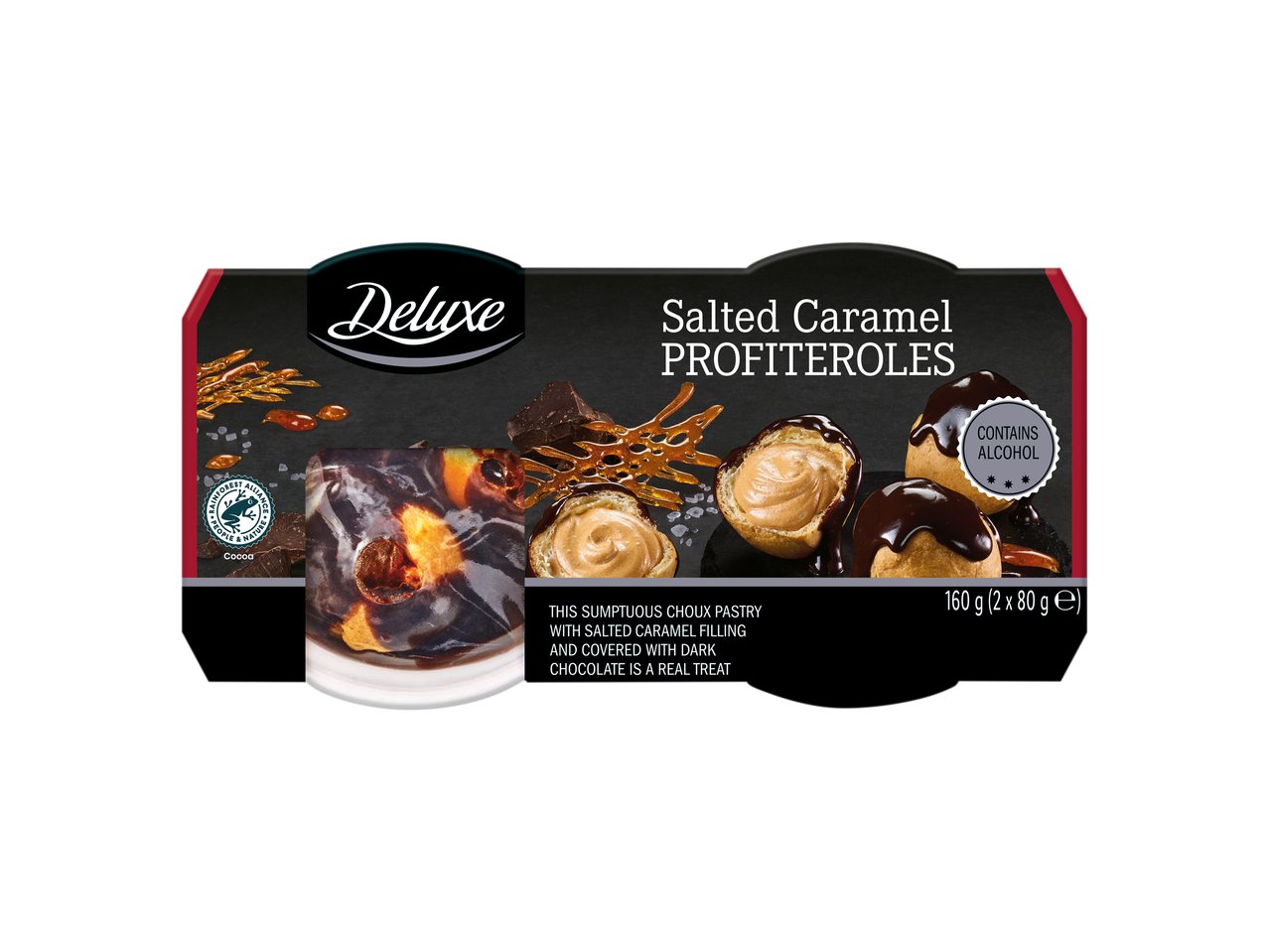 Profiteroles al caramello salato