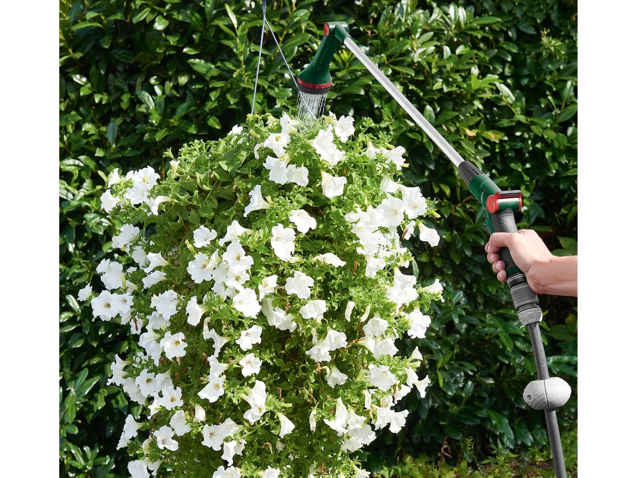 Irrigatore a 4 vie, doccetta o asta per irrigazione