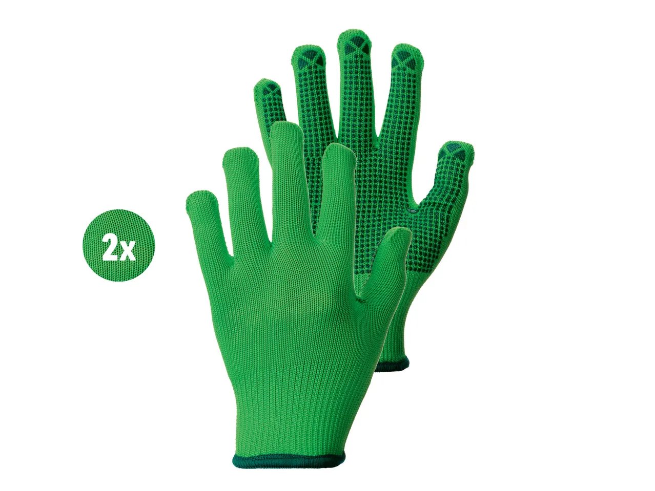 Guanti da giardinaggio, 2 paia