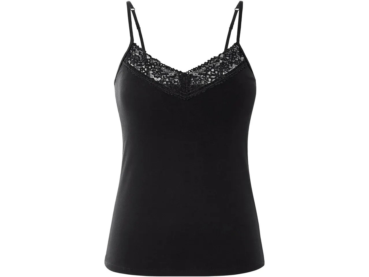 Top da donna con pizzo, 3 pezzi