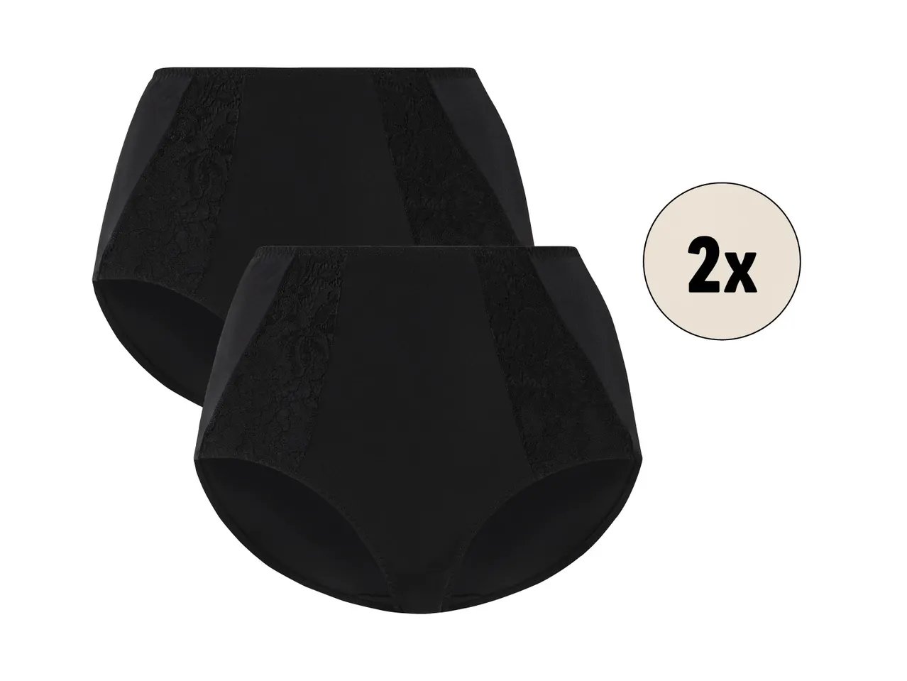 Slip da donna modellante, 2 pezzi