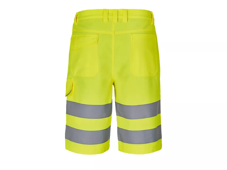 Pantaloni corti riflettenti da lavoro per uomo