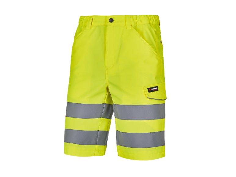 Pantaloni corti riflettenti da lavoro per uomo